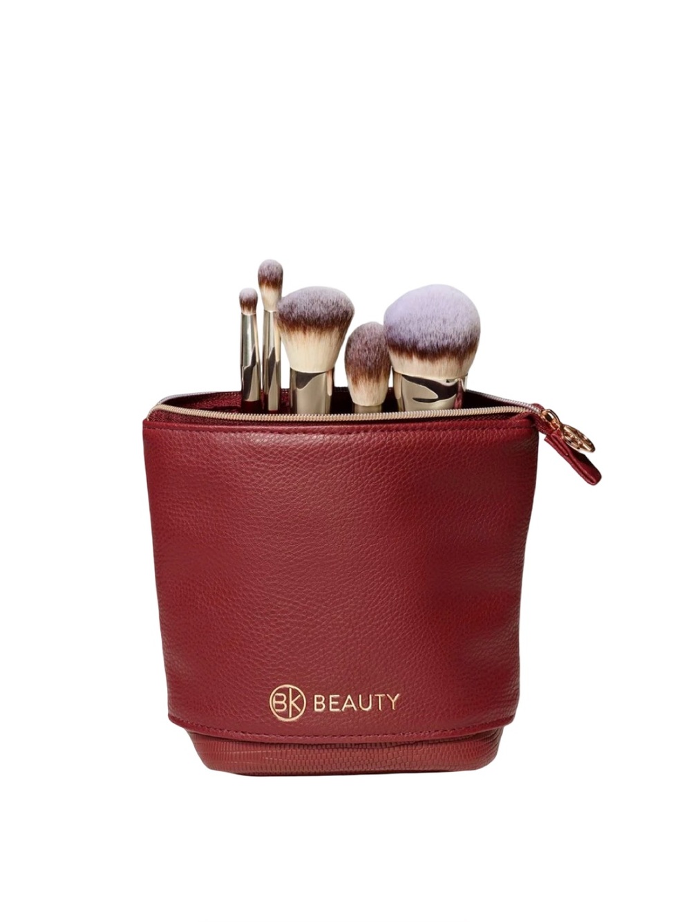 BK BEAUTY Standup Brush Holder & Travel Makeup Bag